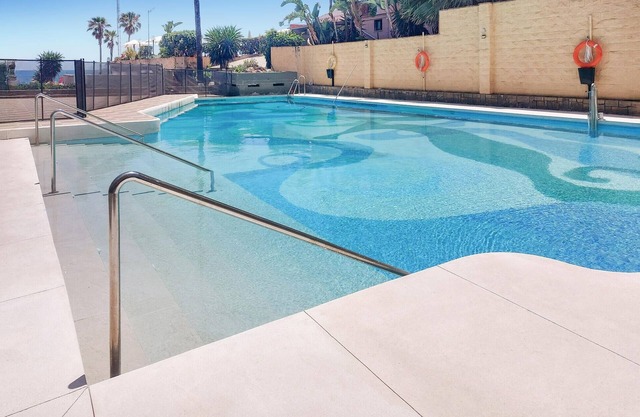 Beach front apartment in Torremolinos