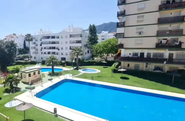 NEW - Beachfront studio Buenavista: sea views, pools, gardens