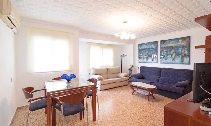 Port de Sagunt Apartment | 105 m² Apartment ∙ 3 bedrooms ∙ 6 guests
