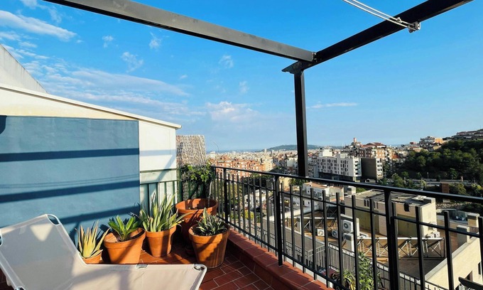 Vallcarca i els Penitents Apartment | Amazing city views + terrace! Gràcia - Parc Güell