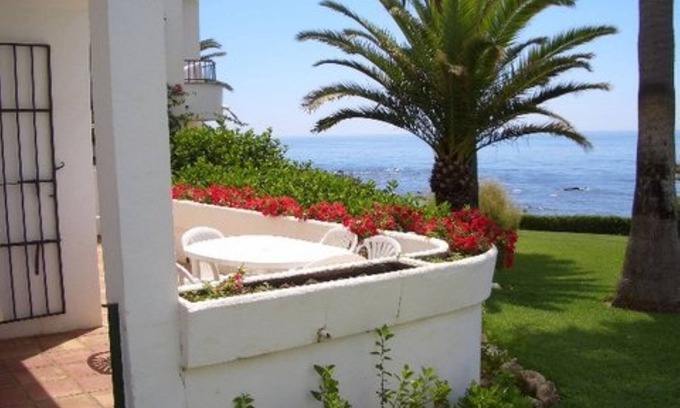 Mijas House | BEACH FRONT House With Amazing Sea Views and direct beach access . MIJAS COSTA