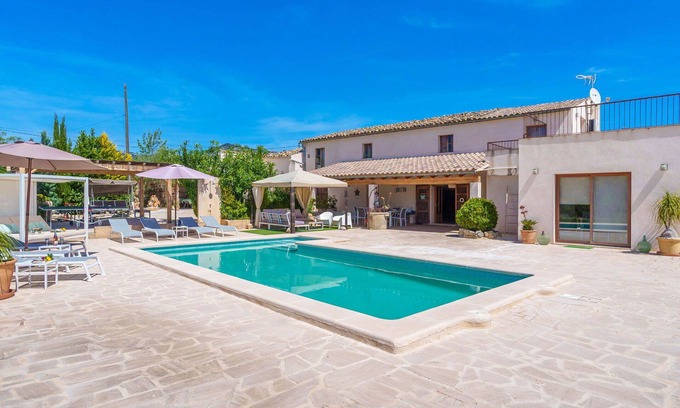 Moscari House | Beautiful private villa for 8 guests with A/C, WIFI, private pool, TV, patio and panoramic view