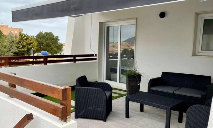 Playa Honda Apartment | Holiday Apartment Fyiy with Mountain View, Covered Terrace & Wi-Fi