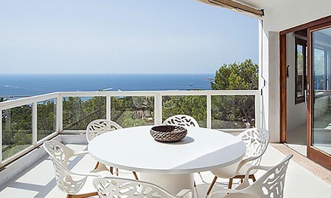 Costa d'en Blanes House | Stunning villa in Costa d'en Blanes with amazing views & saltwater pool