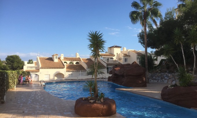 Orihuela Costa Apartment | Superb very equipped apartment(fiber Wifi, internat TV channels)+private garden