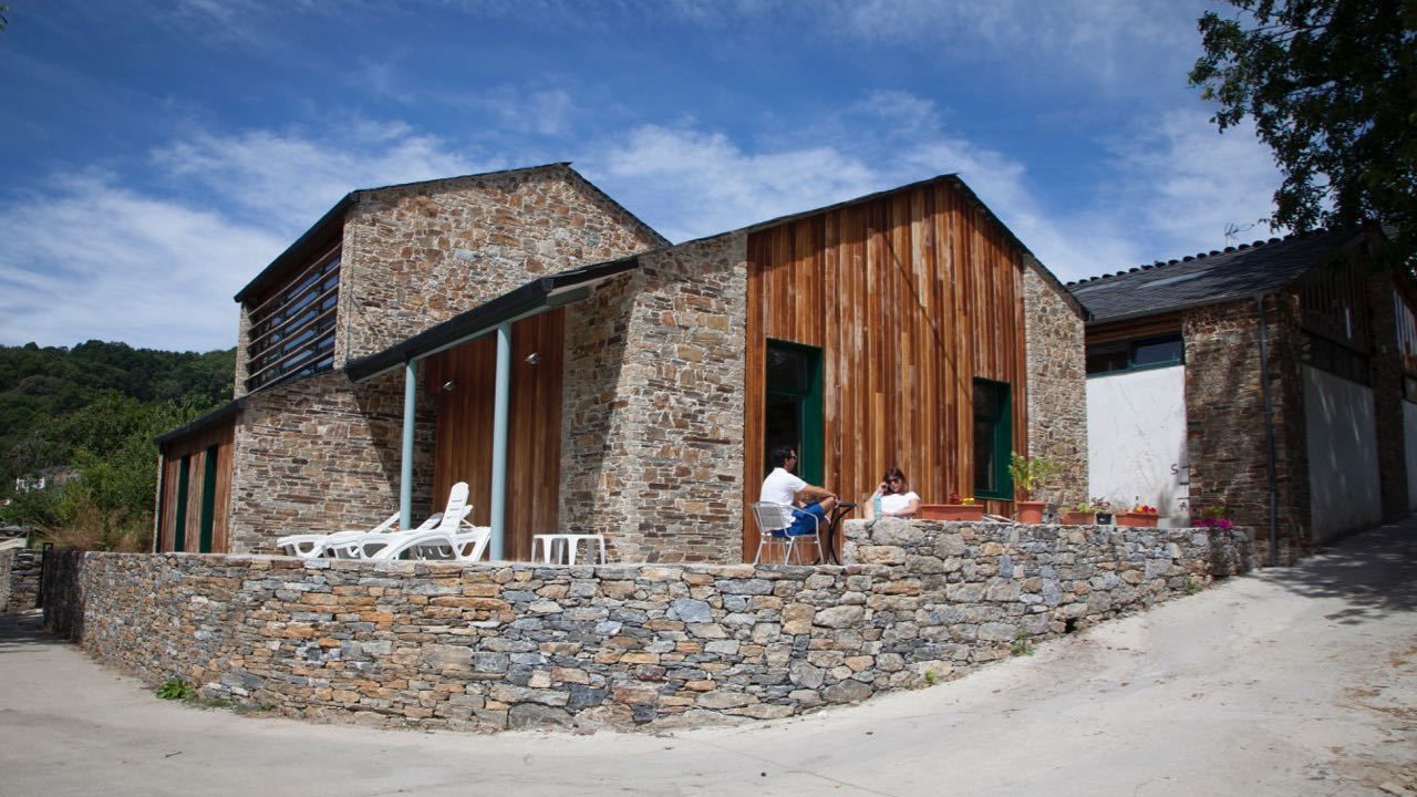 Photo of Buildings in Triacastela