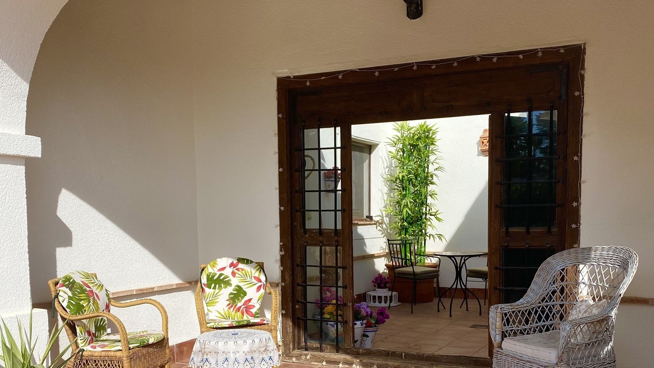 Photo of Patio Balcony in Hacienda del Alamo