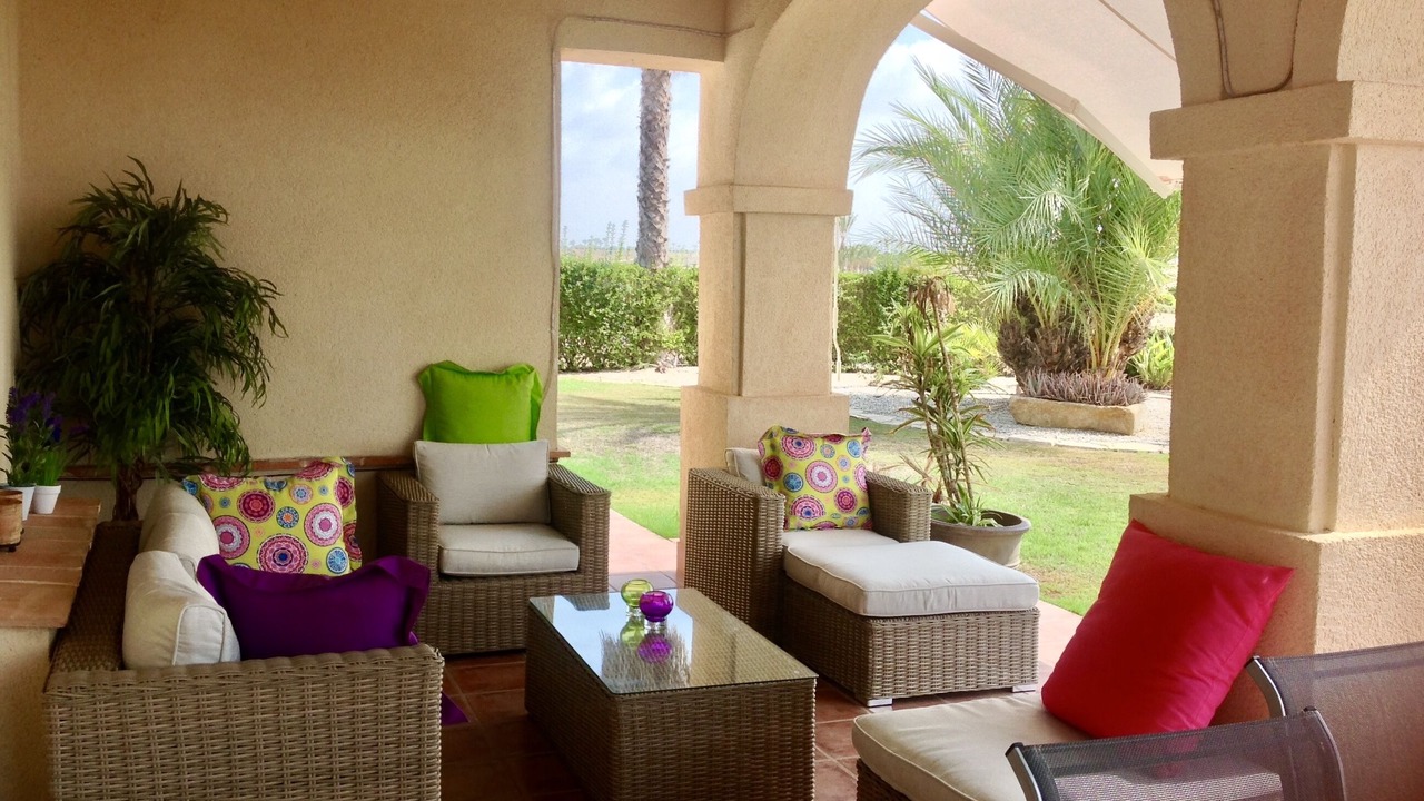 Photo of Patio Balcony in Hacienda del Alamo