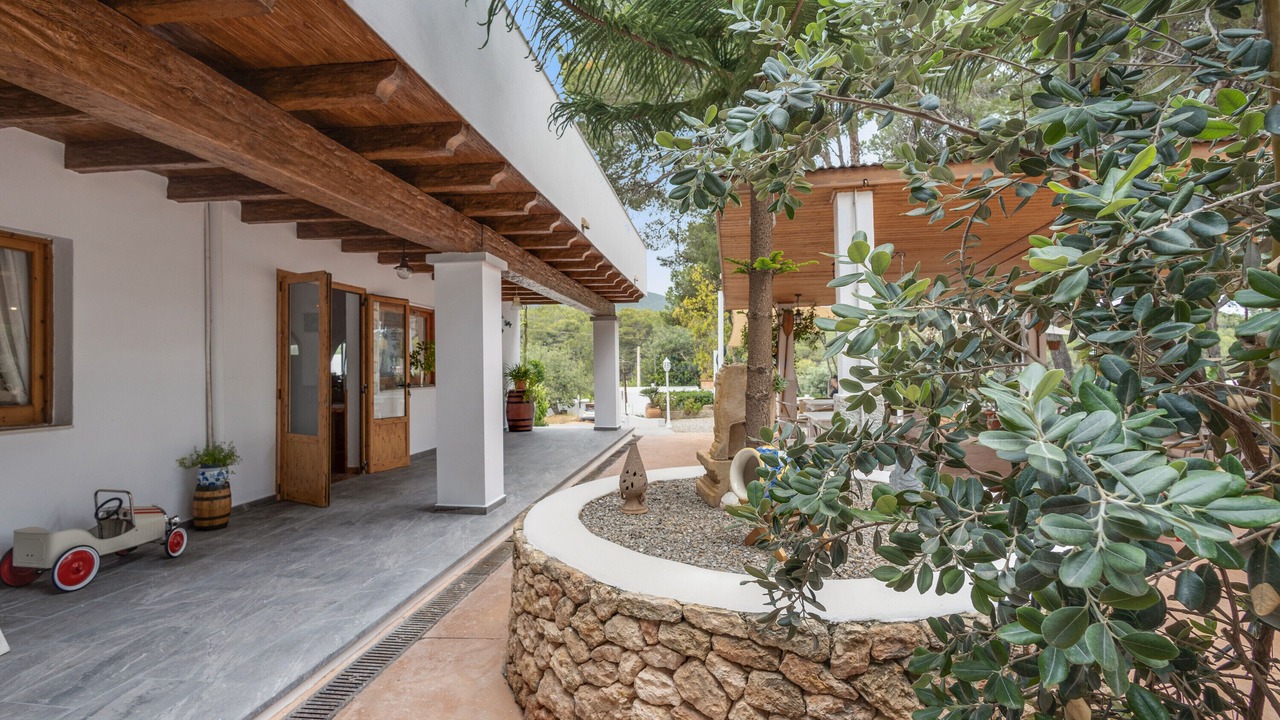 Photo of Patio Balcony in Es Figueral Beach