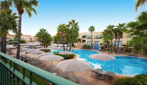 Standard Double Room, Terrace, Pool View
