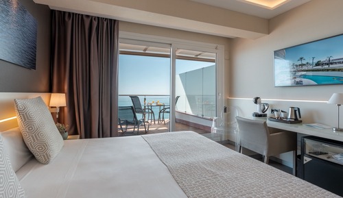 Superior Double or Twin Room, Terrace, Sea View