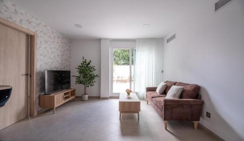 One-Bedroom Apartment with Terrace